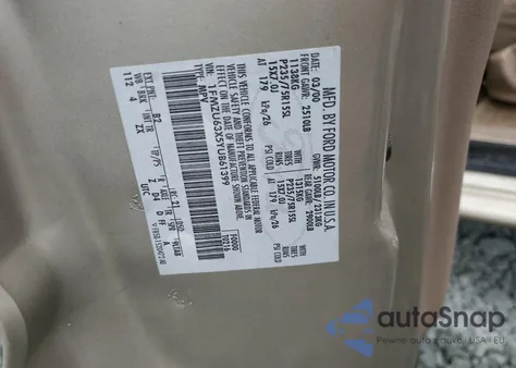 2000 Ford Explorer Xlt from USA, damaged, VIN 1FMZU63X5YUB61399